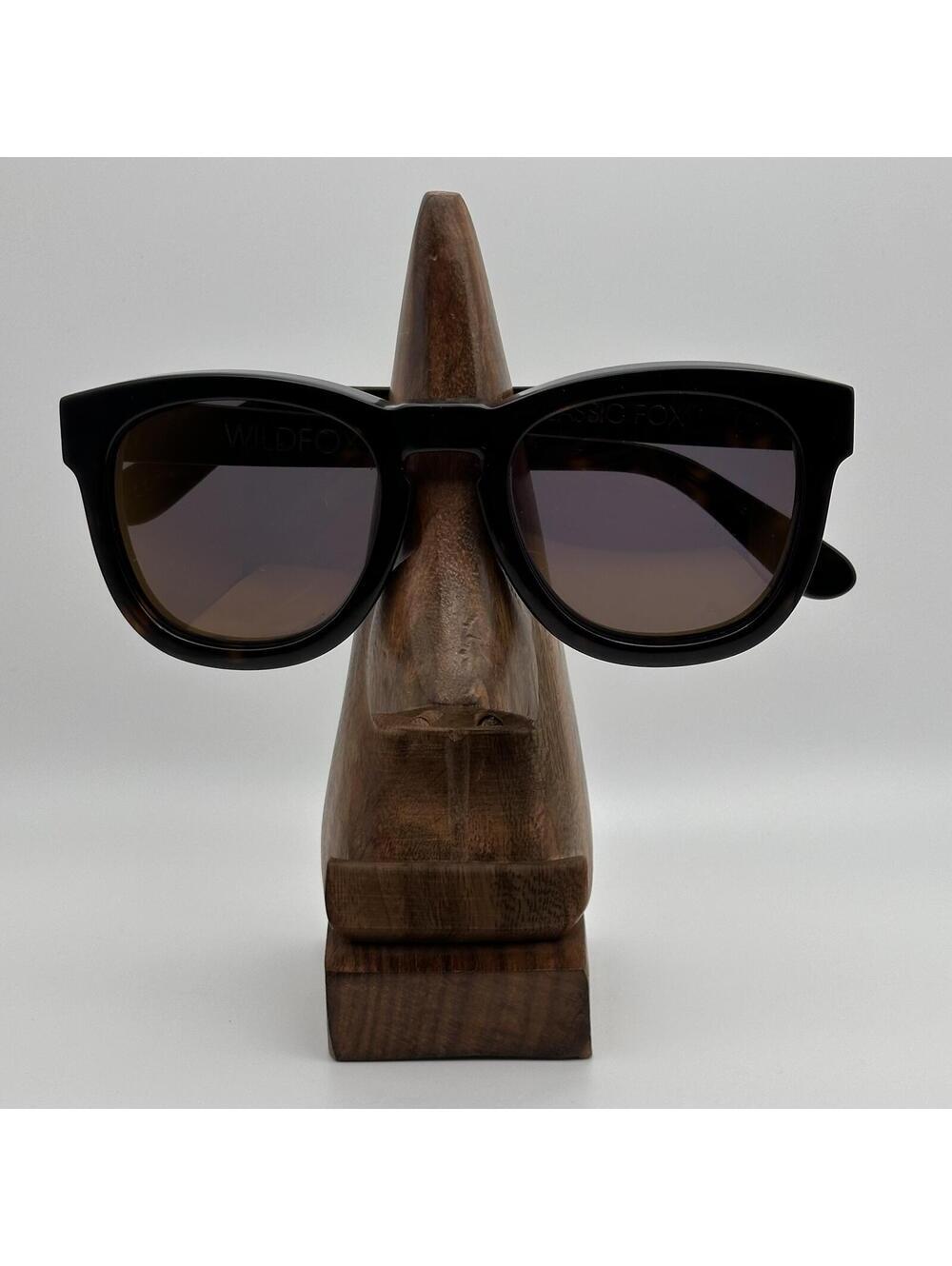 Wildfox Classic Fox Dark Tortoiseshell Round Sunglasses